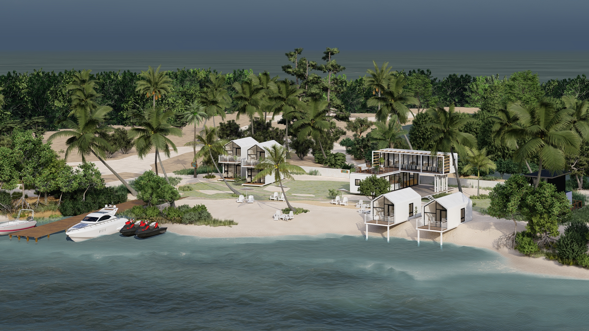 Caye Caulker shoreline